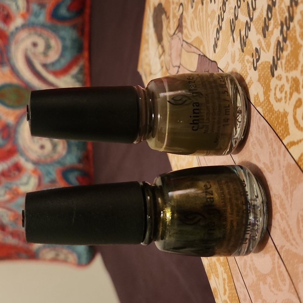 CHINA GLAZE x2